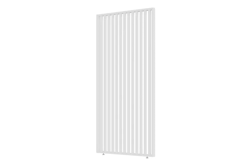 Jalousipanel til Pergola 113,3x233,5 cm Hvid