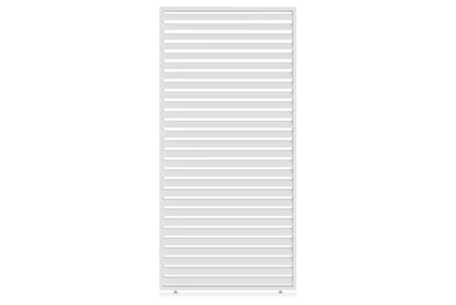 Jalousipanel til Pergola 113,3x233,5 cm Hvid