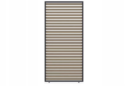 Jalousipanel til Pergola 113,3x233,5 cm Woodgrain
