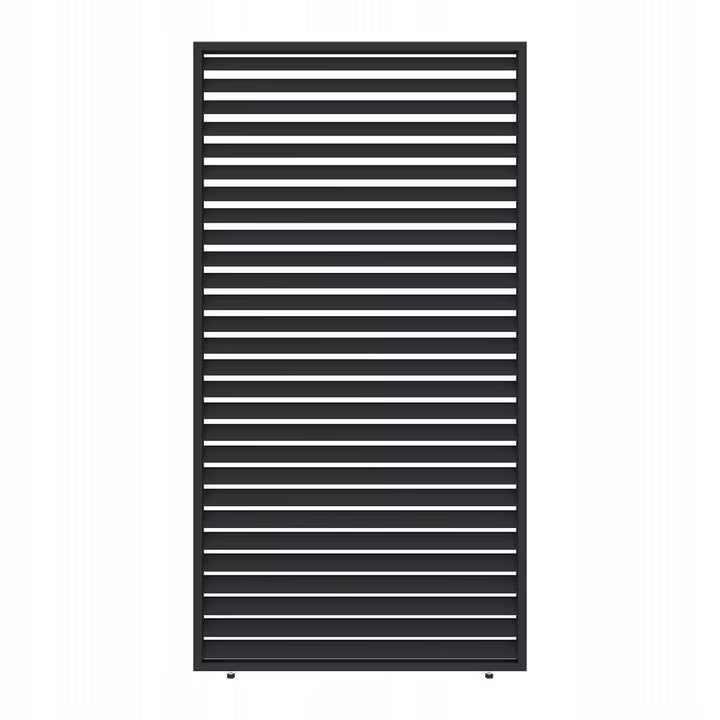 Jalousipanel til Pergola 123,5x233,5 cm Antracit