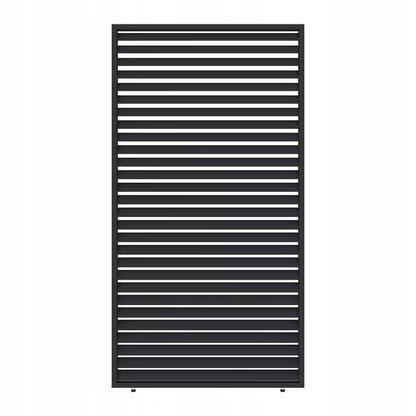 Jalousipanel til Pergola 123,5x233,5 cm Antracit