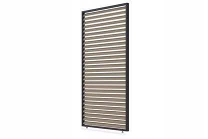 Jalousipanel til Pergola 123,5x233,5 cm Trælook