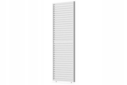 Jalousipanel til Pergola 93x233 cm Hvid