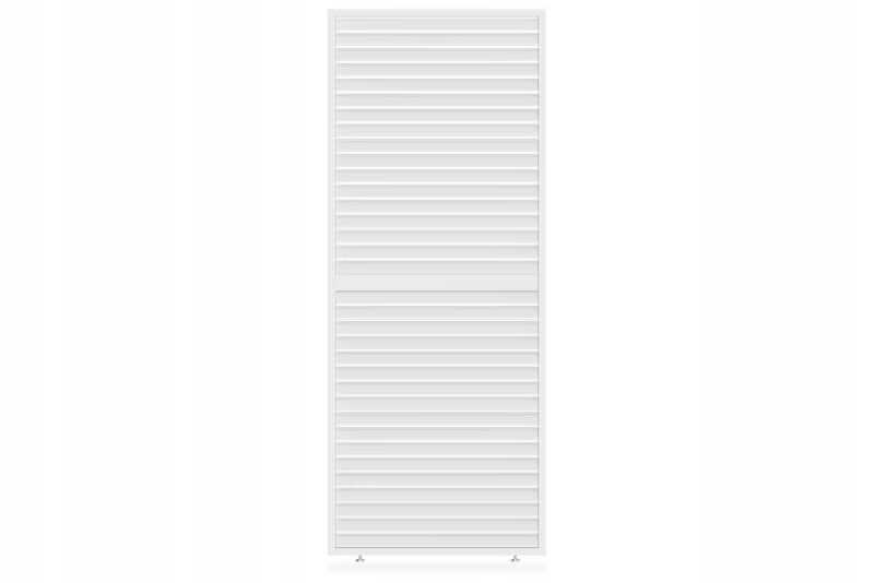 Jalousipanel til Pergola 93x233 cm Hvid