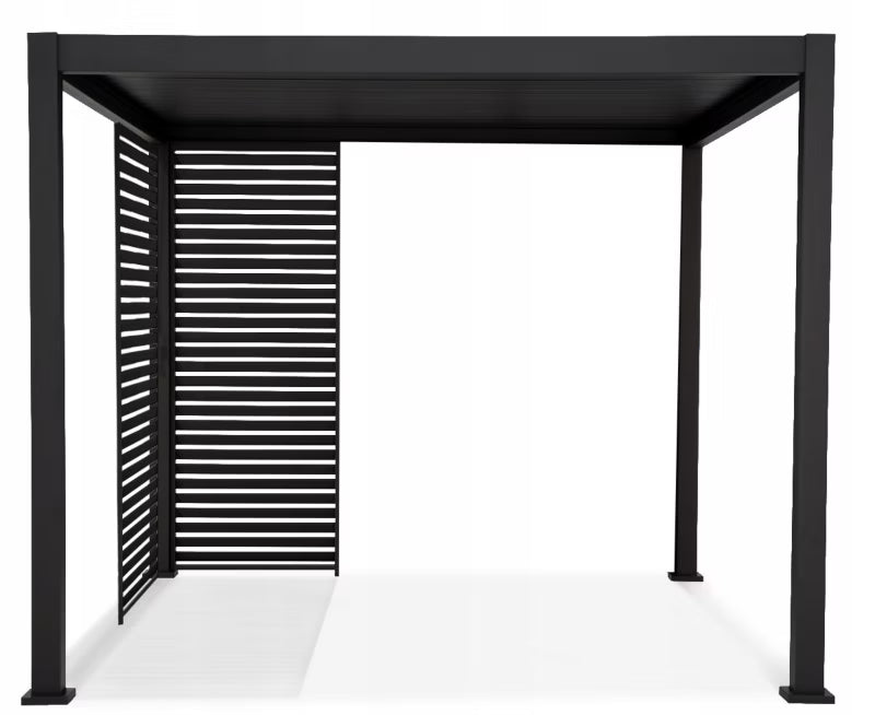 Jalousipanel til Pergola 93x239 cm Antracit