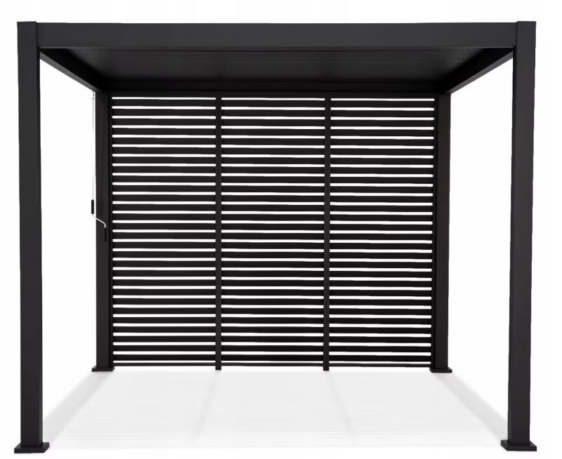 Jalousipanel til Pergola 93x239 cm Antracit