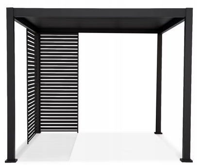 Jalousipanel til Pergola 93x239 cm Antracit