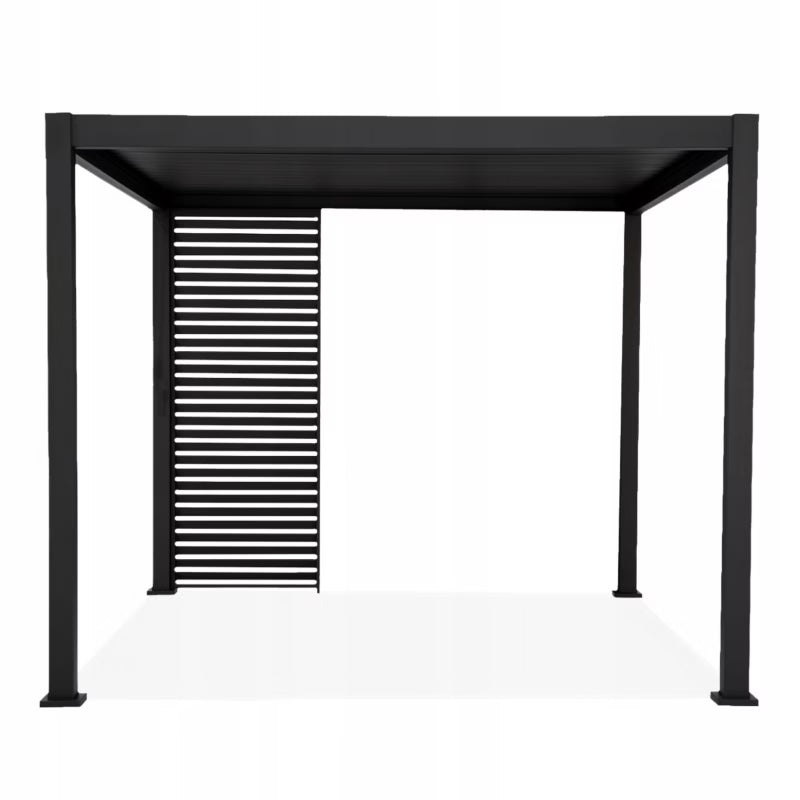Jalousipanel til Pergola 93x239 cm Antracit