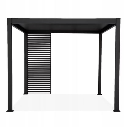 Jalousipanel til Pergola 93x239 cm Antracit