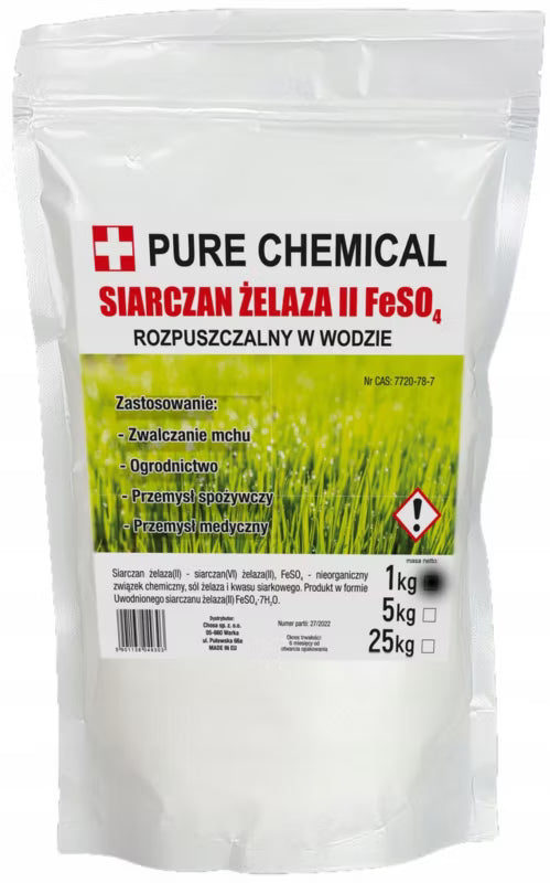 Jernsulfat Heptahydrat 1 kg Pulver