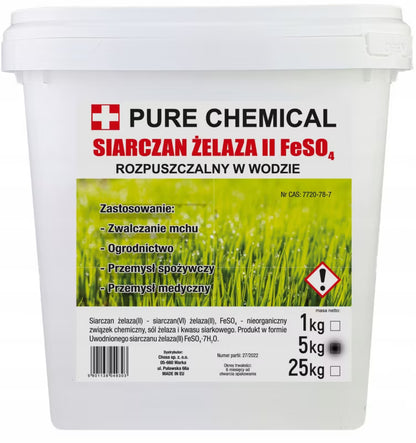 Jernsulfat Krystallinsk 5 kg Spand