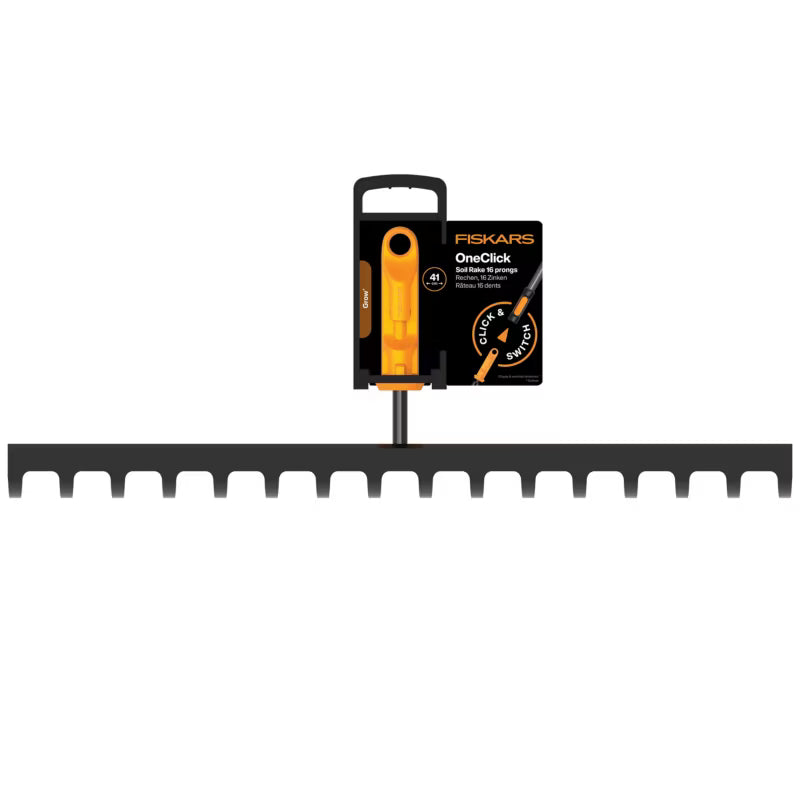 Jordrive OneClick 16 Tænder 41,3 cm Sort