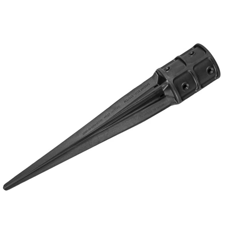 Jordspyd Rund Ø101x750 mm Sort