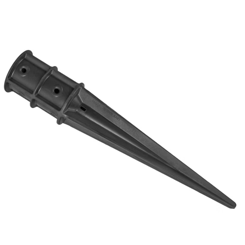 Jordspyd Rund Ø81x610 mm Sort