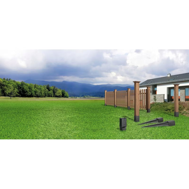 Jordspyd Stolpebærer 10x10x75 cm Komposit