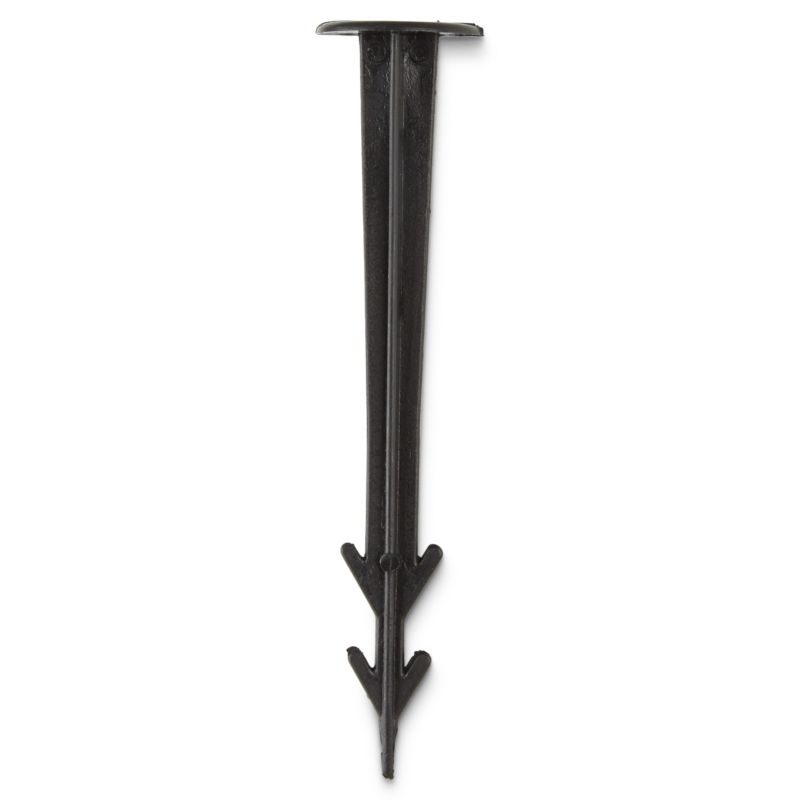Jordspyd til Ukrudtsdug 11,8 cm Sort 30 Stk.