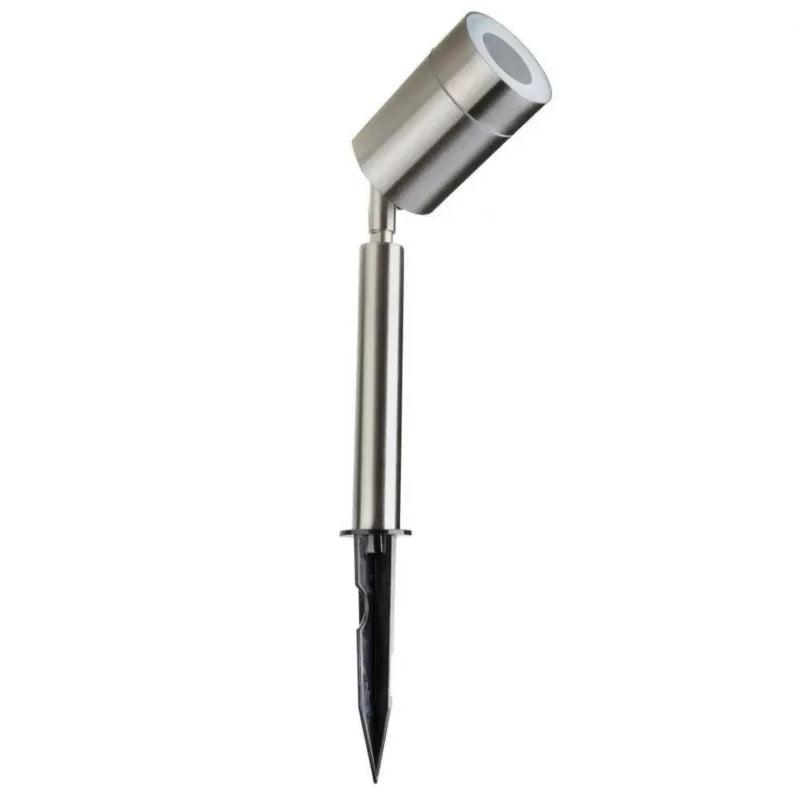 Jordspydlampe 6x42 cm GU10 Sølv IP44