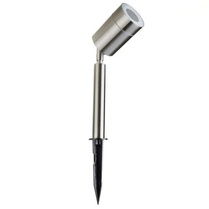 Jordspydlampe 6x42 cm GU10 Sølv IP44