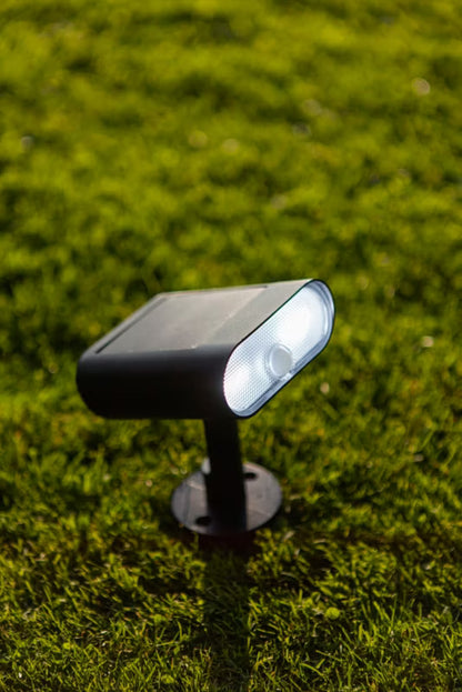 Jordspydlampe Ginbo LED 7W Sort IP44