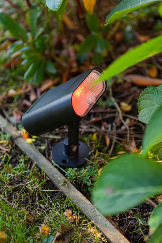 Jordspydlampe Ginbo LED 7W Sort IP44