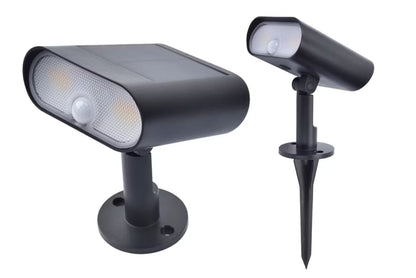 Jordspydlampe Ginbo LED 7W Sort IP44