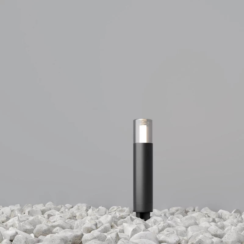 Jordspydlampe Glide 37x4 cm Grafit IP54