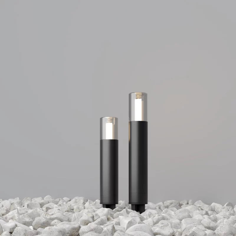 Jordspydlampe Glide 37x4 cm Grafit IP54