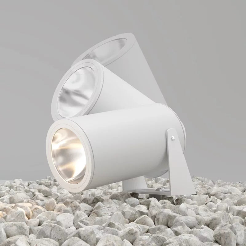 Jordspydslampe Bern LED 30W 26,7x13 cm Hvid IP65