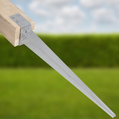 Justerbar Stolpespyd 0-160 mm Galvaniseret Stål