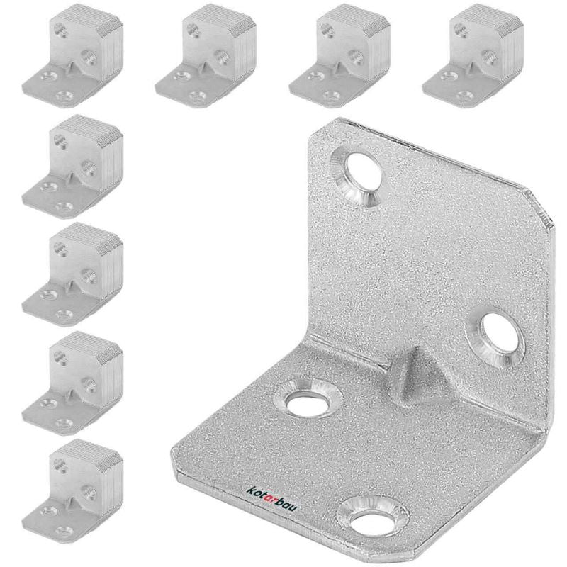 Konstruktionsvinkel KOTARBAU møbelbeslag 30x30x30 mm 100 stk.