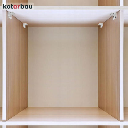 Konstruktionsvinkel KOTARBAU møbelbeslag 30x30x30 mm 100 stk.