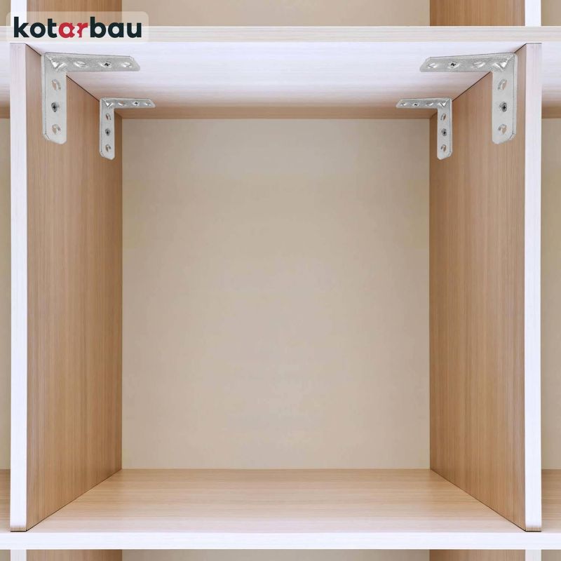 Konstruktionvinkel KOTARBAU møbelbeslag 50x50x25 mm, 50 stk.