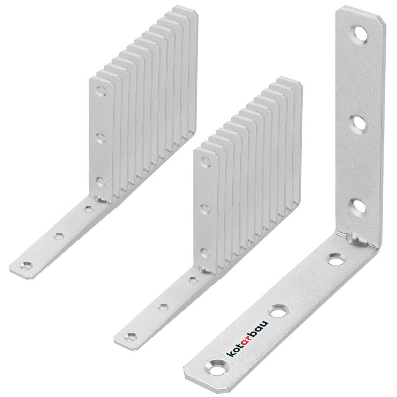 Konstruktionvinkel KOTARBAU til møbler 100x100x20 mm, 25 stk.