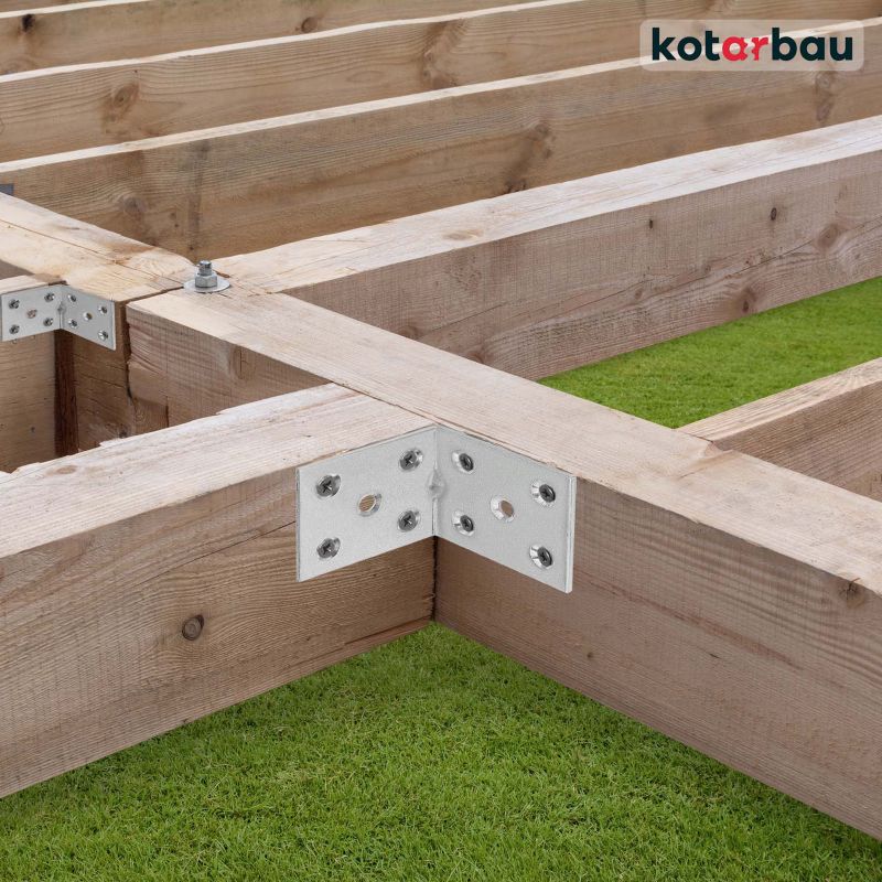 KOTARBAU byggemuffe 50x50x40 mm, 100 stk.