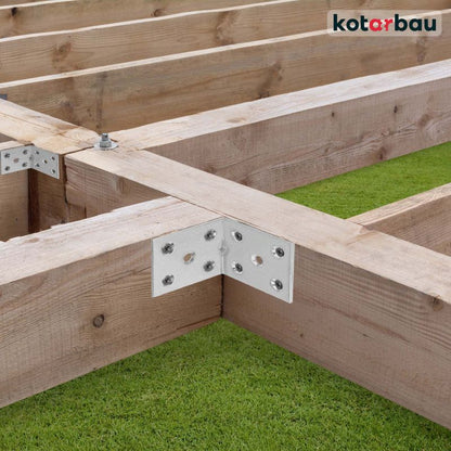KOTARBAU byggemuffe 50x50x40 mm, 25 stk.