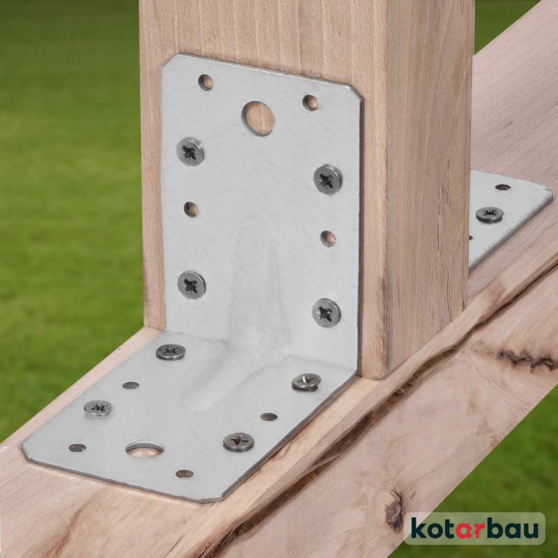 Konstruktionsvinkel KOTARBAU 100x100x80 mm, 50 stk.