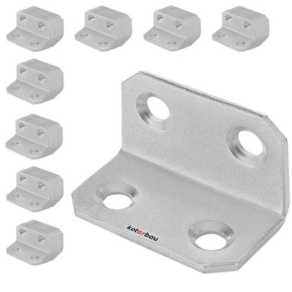 KOTARBAU byggemontage vinkelbeslag 18x18x30 mm, 100 stk.