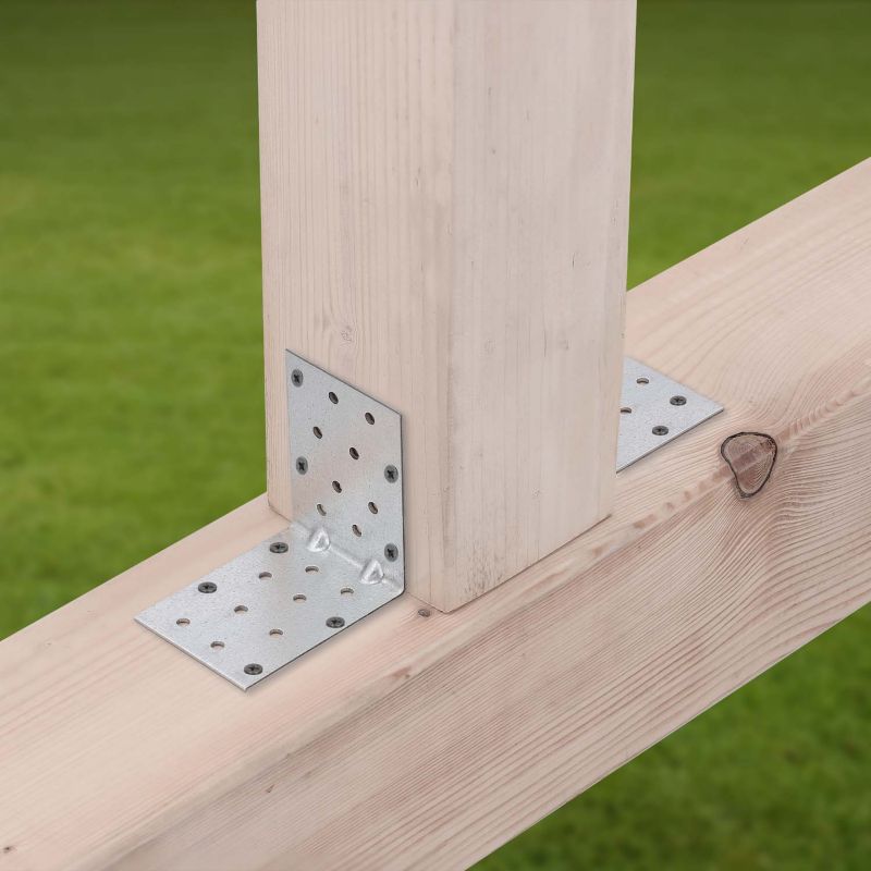 Konstruktionsvinkelbeslag KOTARBAU 80x80x60 mm, 12 stk.