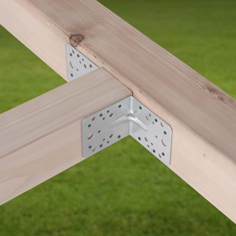 KOTARBAU tømrer-vinkelbeslag 105x105x90 mm, 12 stk.