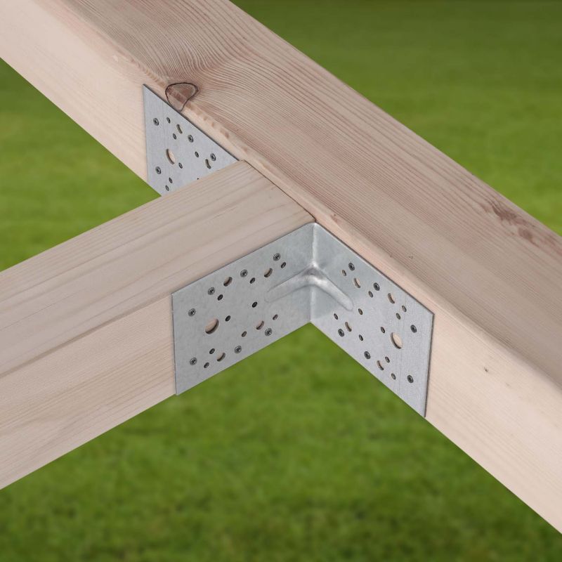 Vinkelbeslag KOTARBAU tømrer 130x130x100 mm 12 stk.