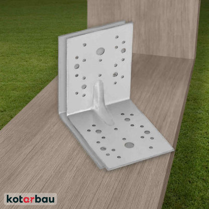 KOTARBAU tømrerbeslag vinkelbeslag 130x130x100 mm, 25 stk.