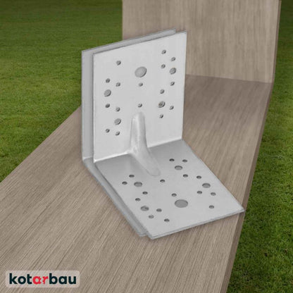 KOTARBAU tømrer-vinkelbeslag 130x130x100 mm, 50 stk.