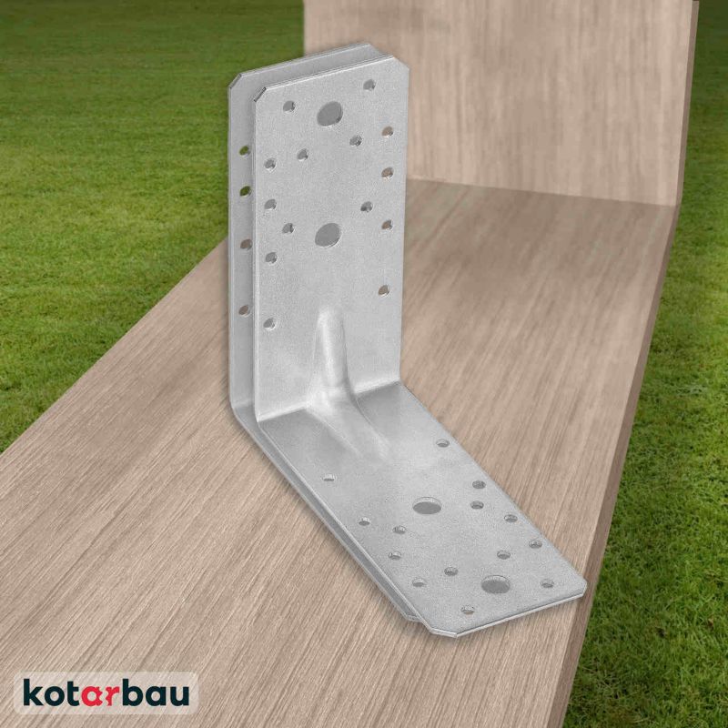 KOTARBAU tømrer-vinkelbeslag 150x150x65 mm, 25 stk.