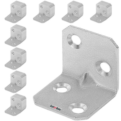 KOTARBAU tømrerbeslag vinkelbeslag 25x25x25 mm 50 stk.