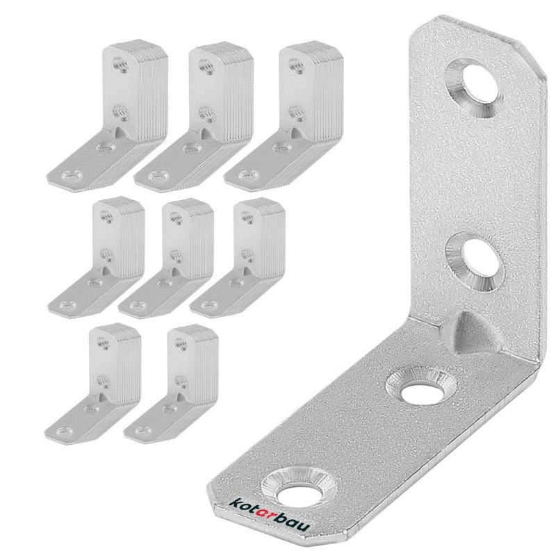 KOTARBAU tømrerbeslag vinkelbeslag 40x40x16 mm, 100 stk.