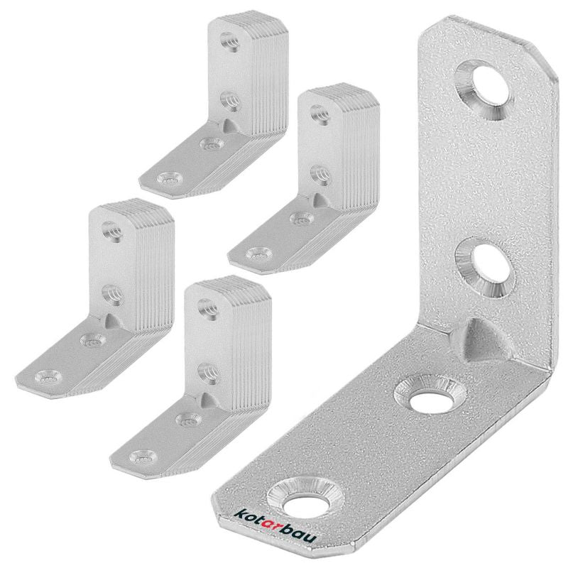 KOTARBAU tømrerbeslag vinkelbeslag 40x40x16 mm, 50 stk.