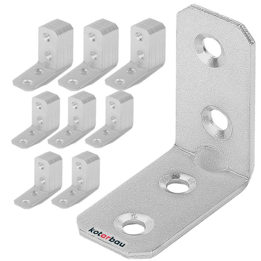 KOTARBAU tømrerbeslag vinkelbeslag 40x40x20 mm, 100 stk.