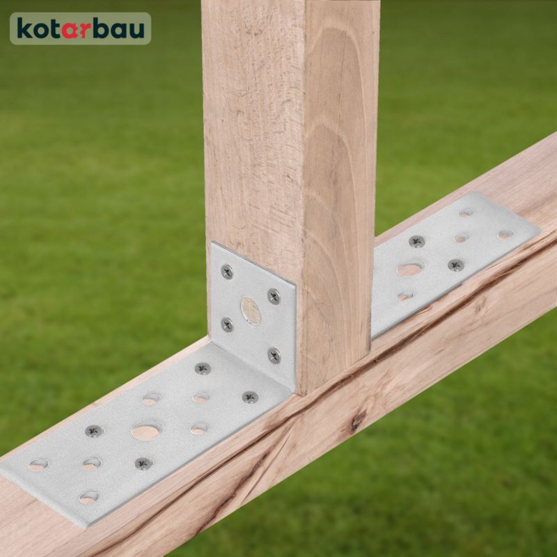 Konstruktionsvinkelbeslag KOTARBAU 40x80x40 mm, 25 stk.