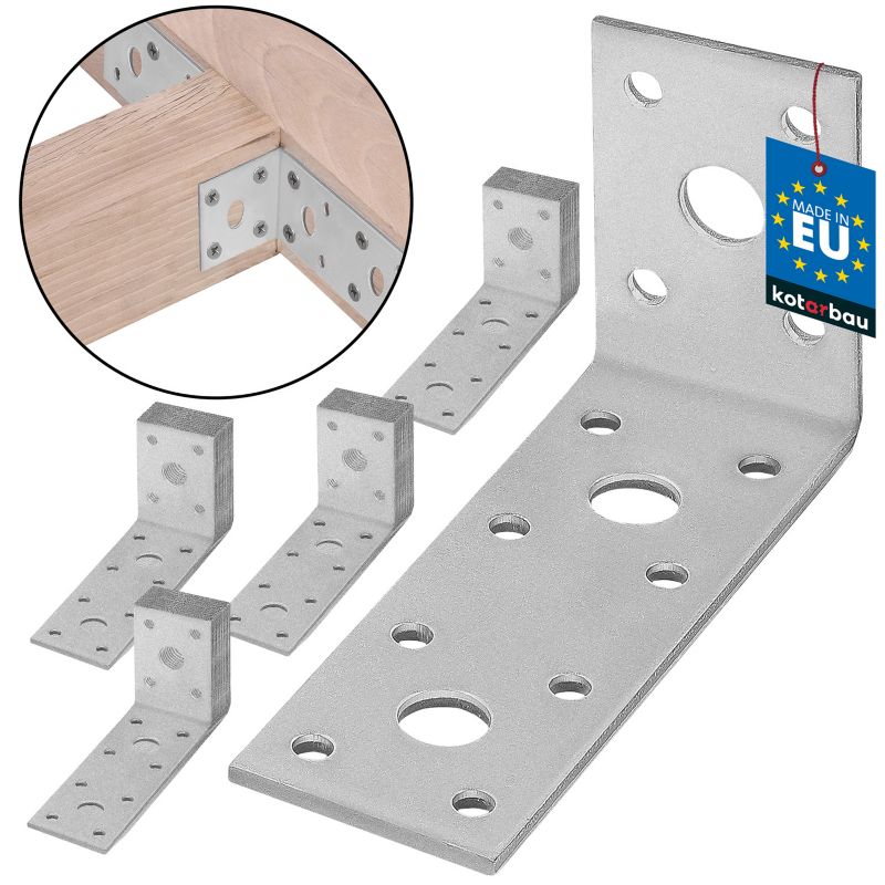 KOTARBAU tømrerbeslag vinkelbeslag 50x100x40 mm, 50 stk.