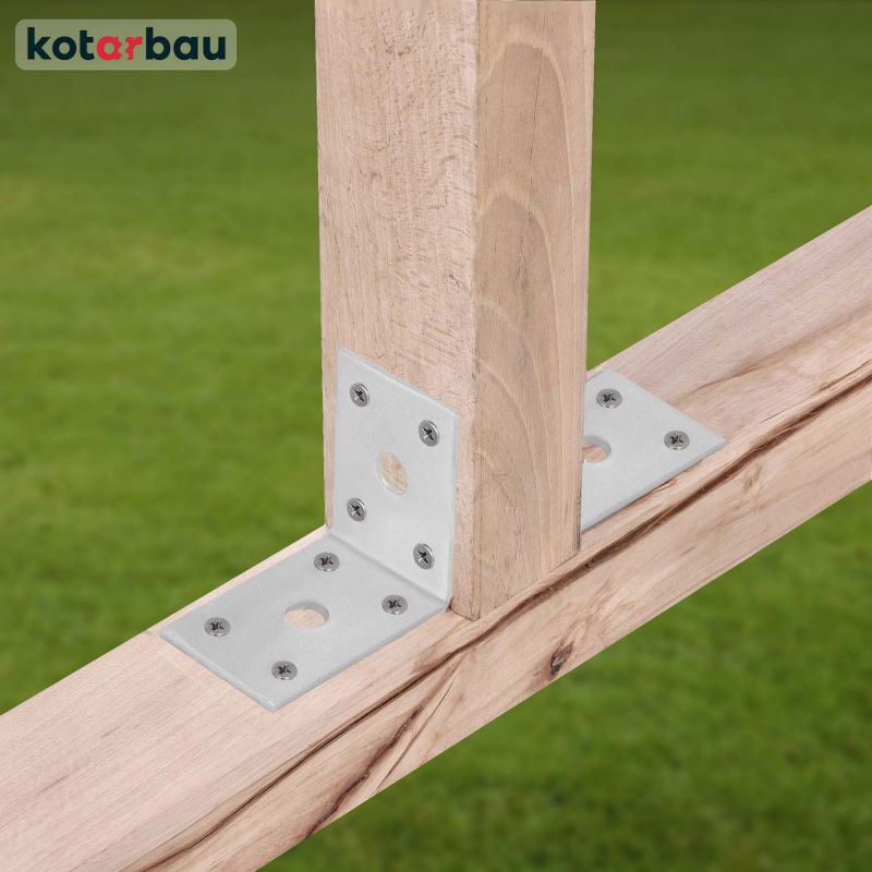 KOTARBAU tømrerbeslag vinkelbeslag 50x50x35 mm, 100 stk.